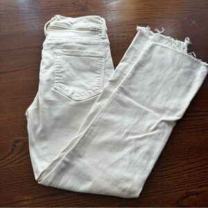 MOTHER insider crop step fray - 26